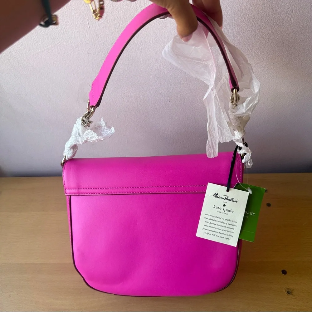 Brand New With Tags Women’s Hot Pink Kate Spade Shoulder Bag